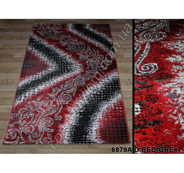 Килим Sila 6879a red-grey - Фото 1